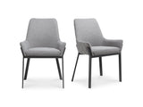 Lloyd Dark Grey Dining Chair (Set of 2) by MOES at Eve Furniture