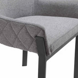 Lloyd Dark Grey Dining Chair (Set of 2) by Moe's Home at Eve Furniture