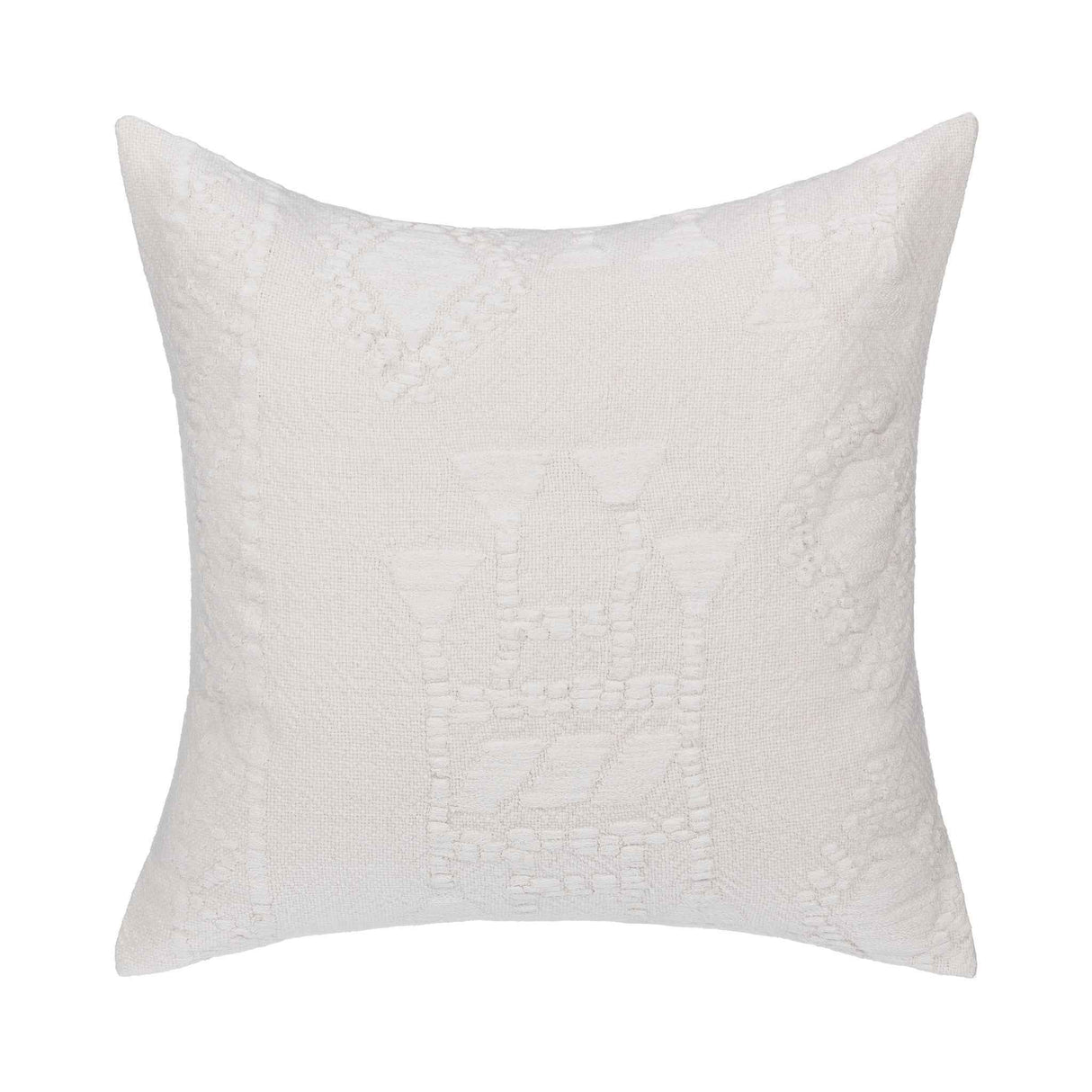 LN Abbey Ivory 22x22 Throw Pillow (Set of 2) by Classic Home at Eve Furniture