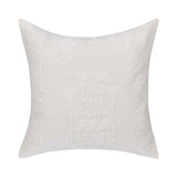 LN Abbey Ivory 22x22 Throw Pillow (Set of 2) by Classic Home at Eve Furniture