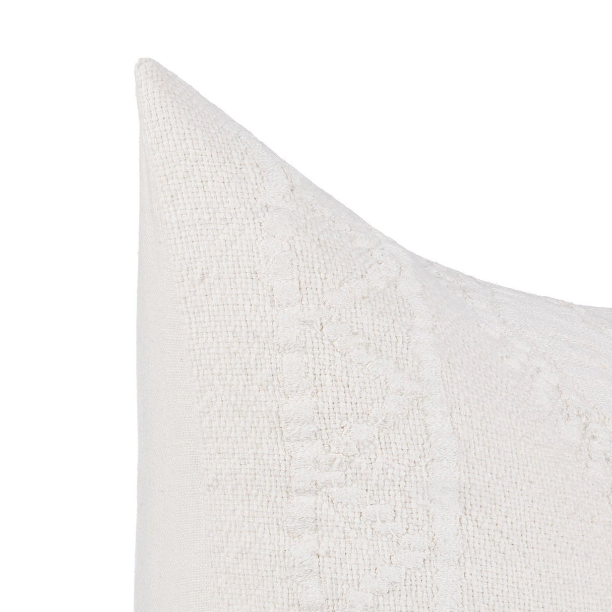LN Abbey Ivory 22x22 Throw Pillow (Set of 2) by Classic Home at Eve Furniture