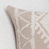 LN Abbey Mocha Cream/Ivory 14x26 Throw Pillow (Set of 2) by Classic Home at Eve Furniture