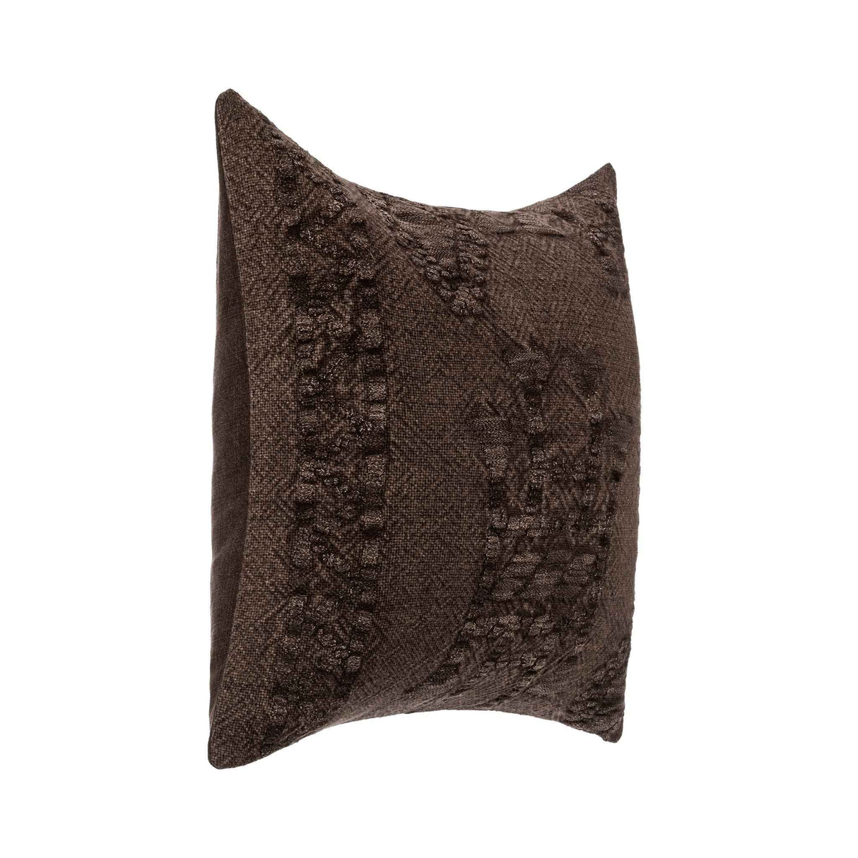 LN Abbey Sierra Brown 22x22 Throw Pillow (Set of 2) by Classic Home at Eve Furniture