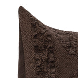 LN Abbey Sierra Brown 22x22 Throw Pillow (Set of 2) by Classic Home at Eve Furniture