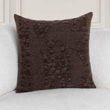 LN Abbey Sierra Brown 22x22 Throw Pillow (Set of 2) by Classic Home at Eve Furniture