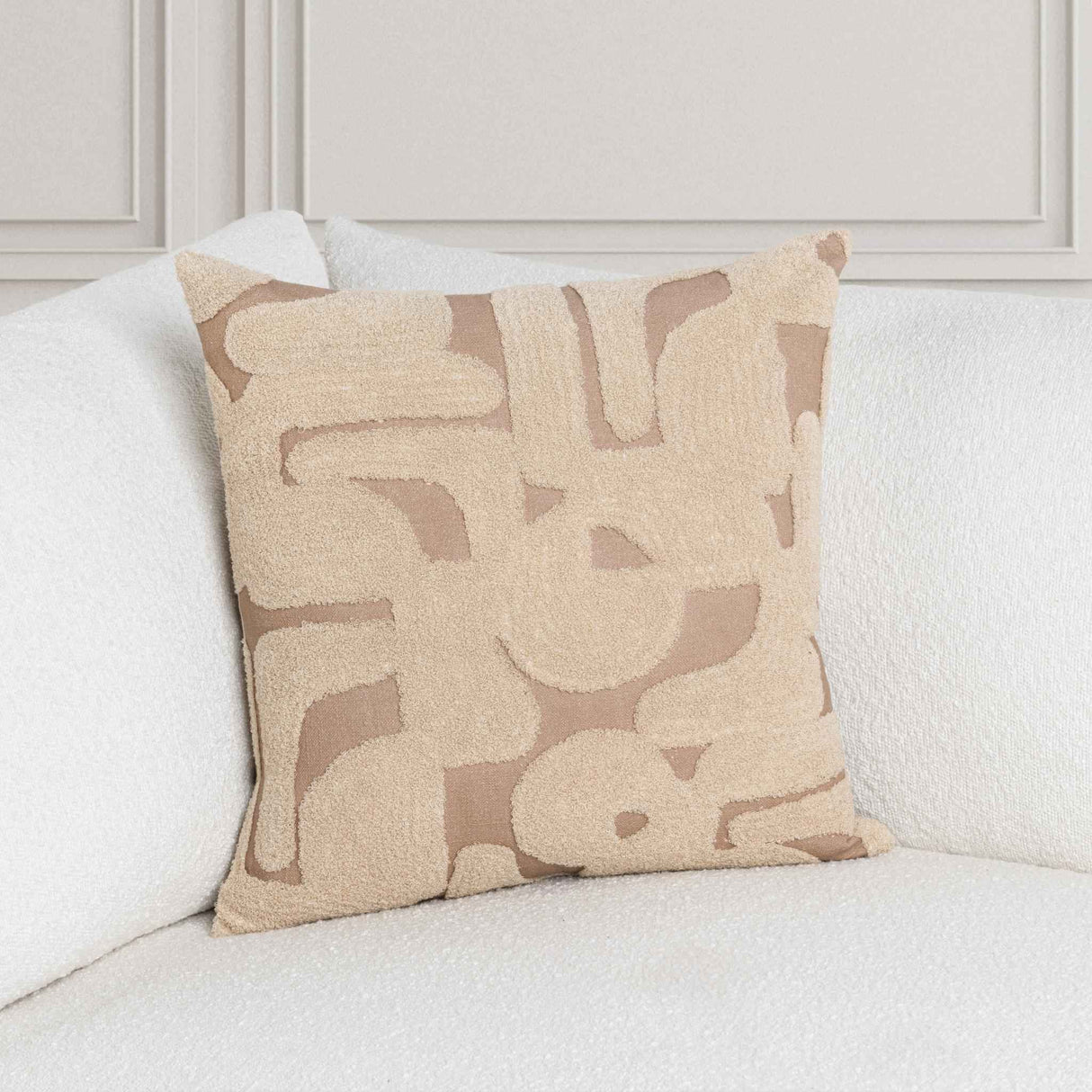 LN Austen Caramel 20x20 Throw Pillow (Set of 2) by Classic Home at Eve Furniture