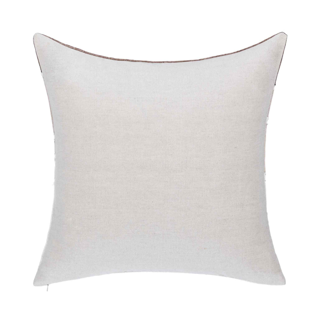 LN Bikram Ivory/Mocha Cream 22x22 Throw Pillow (Set of 2) by Classic Home at Eve Furniture