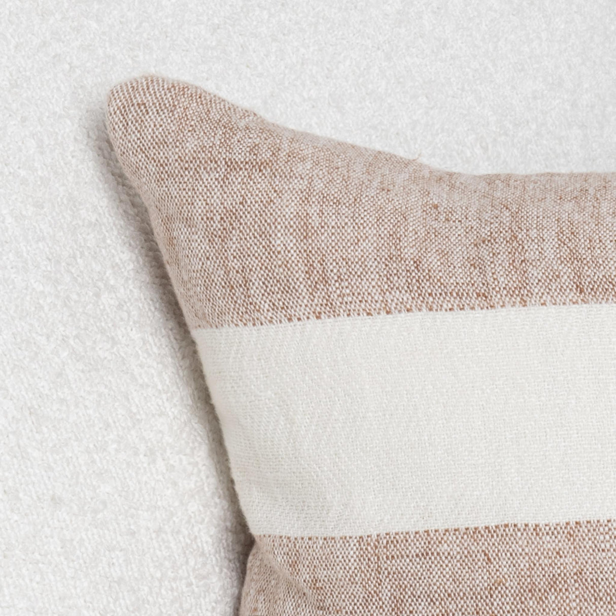 LN Eleanor Natural/Ivory 14x26 Throw Pillow (Set of 2) by Classic Home at Eve Furniture