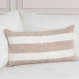 LN Eleanor Natural/Ivory 14x26 Throw Pillow (Set of 2) by Classic Home at Eve Furniture