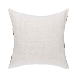 LN Essay Frothed Brown 22x22 Throw Pillow (Set of 2) by Classic Home at Eve Furniture