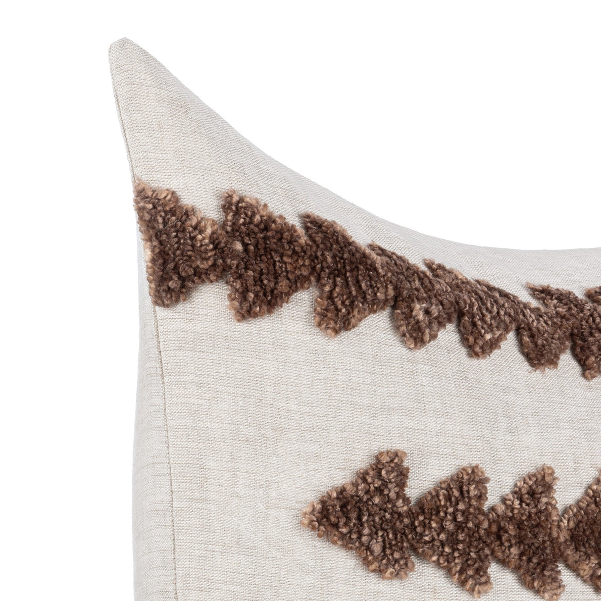 LN Essay Frothed Brown 22x22 Throw Pillow (Set of 2) by Classic Home at Eve Furniture