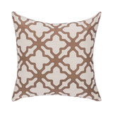 LN Mullan Frothed Brown 22x22 Throw Pillow (Set of 2) by Classic Home at Eve Furniture