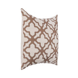 LN Mullan Frothed Brown 22x22 Throw Pillow (Set of 2) by Classic Home at Eve Furniture