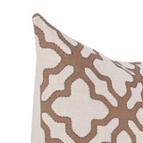 LN Mullan Frothed Brown 22x22 Throw Pillow (Set of 2) by Classic Home at Eve Furniture
