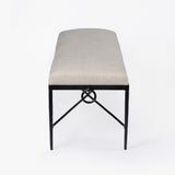 Loam Hammered Bench by Co.House Designs at Eve Furniture
