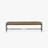 Loam Hammered Bench by Co.House Designs at Eve Furniture
