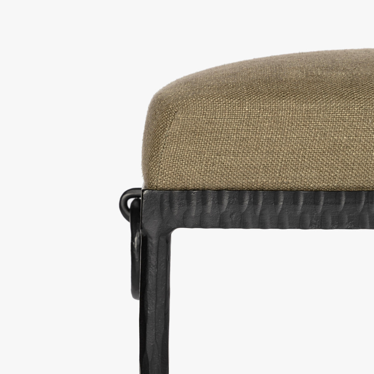 Loam Hammered Bench by Co.House Designs at Eve Furniture