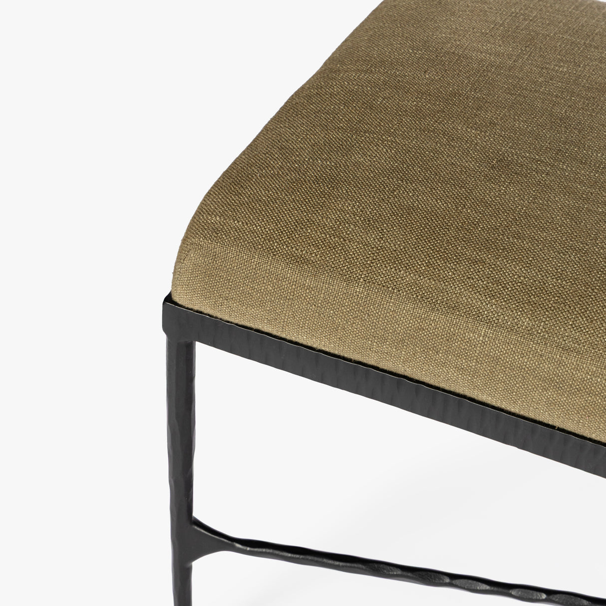 Loam Hammered Bench by Co.House Designs at Eve Furniture