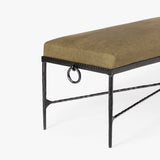 Loam Hammered Bench by Co.House Designs at Eve Furniture