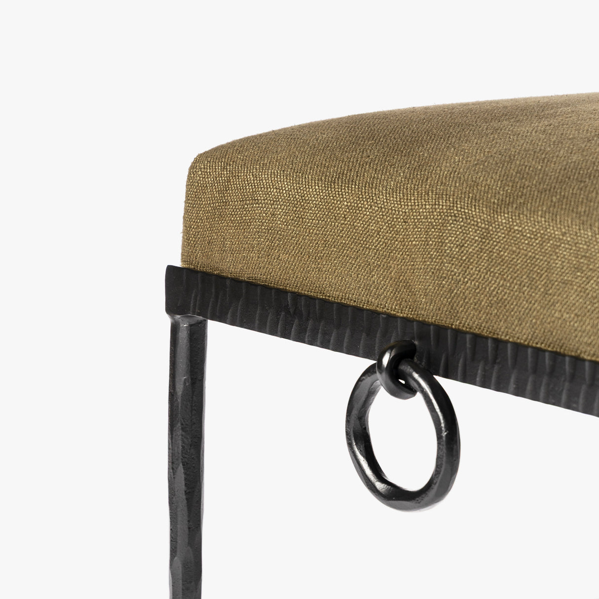 Loam Hammered Bench by Co.House Designs at Eve Furniture