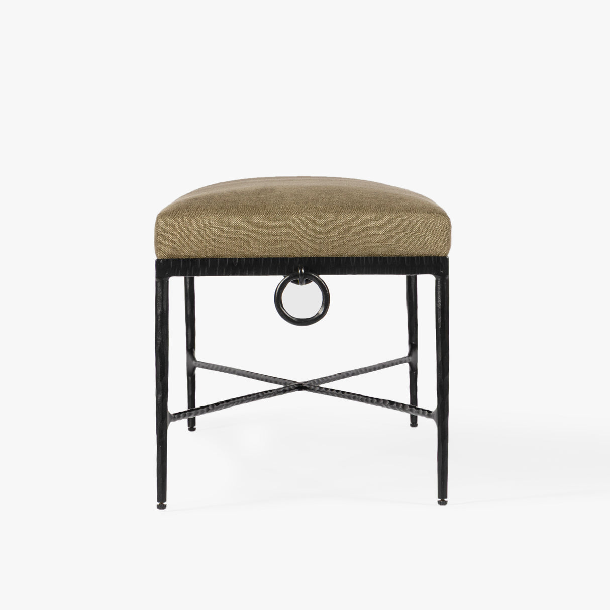 Loam Hammered Bench by Co.House Designs at Eve Furniture