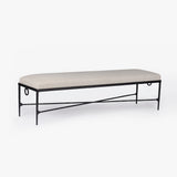 Loam Hammered Bench by Co.House Designs at Eve Furniture
