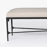 Loam Hammered Bench by Co.House Designs at Eve Furniture