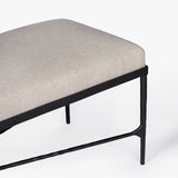 Loam Hammered Bench by Co.House Designs at Eve Furniture