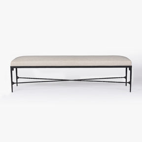 Loam Hammered Bench by Co.House Designs at Eve Furniture