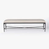 Loam Hammered Bench by Co.House Designs at Eve Furniture