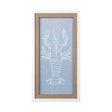 Lobster I by Mercana Studio a Hand Embellished Textured Framed Art Print by Mercana at Eve Furniture