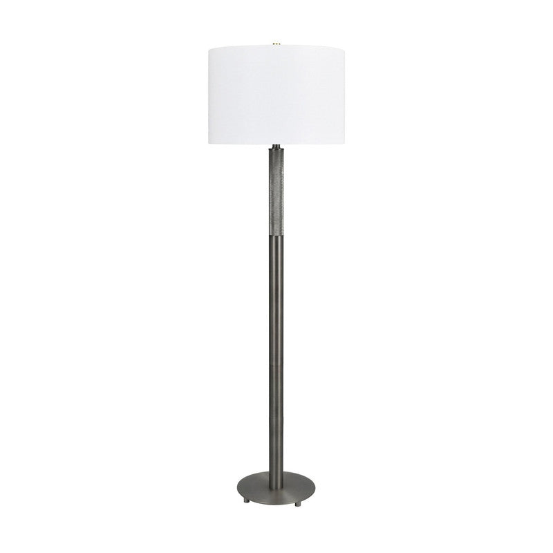 Lochley Gunmetal Floor Lamp by Crestview at Eve Furniture