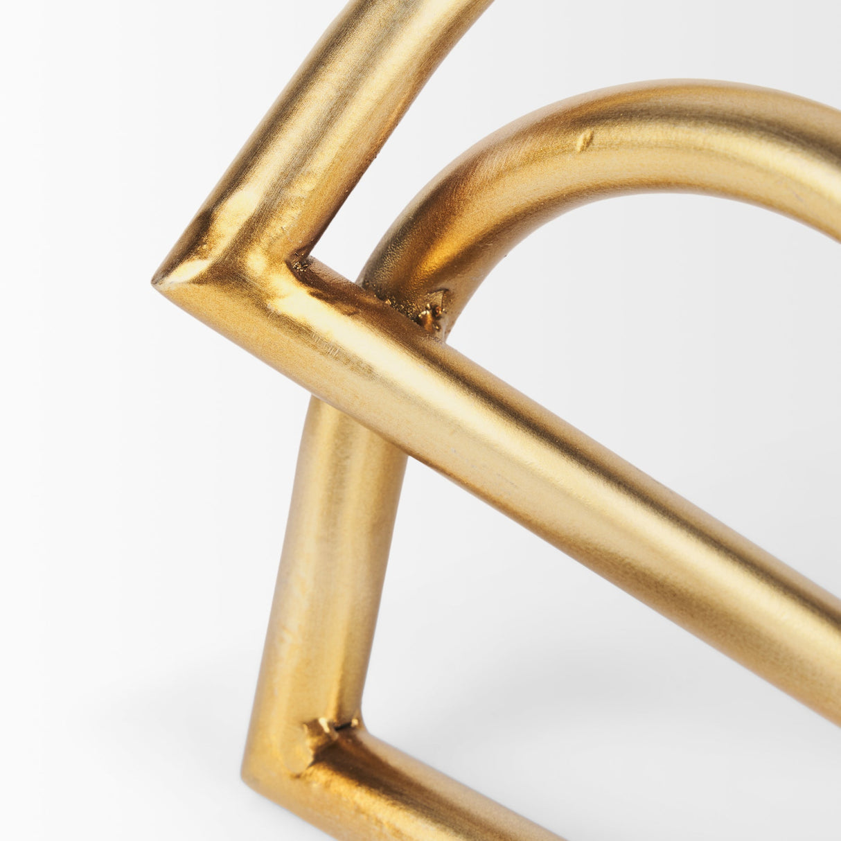 Locke Large Gold Metal Decorative Object by Mercana at Eve Furniture