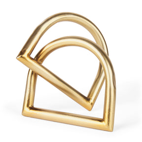 Locke Large Gold Metal Decorative Object by Mercana at Eve Furniture
