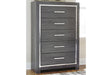 Lodanna Gray Chest of Drawers by Ashley at Eve Furniture