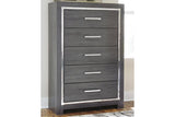 Lodanna Gray Chest of Drawers by Ashley at Eve Furniture