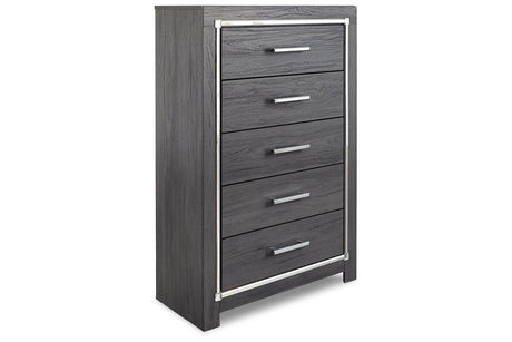 Lodanna Gray Chest of Drawers by Ashley at Eve Furniture