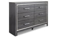 Lodanna Gray Dresser by Ashley at Eve Furniture