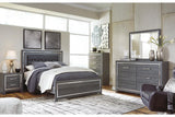 Lodanna Gray Dresser by Ashley at Eve Furniture