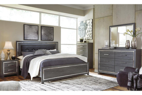 Lodanna Gray Dresser by Ashley at Eve Furniture