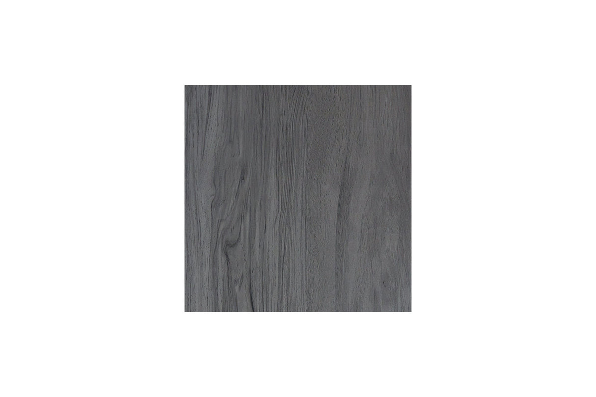 Lodanna Gray King LED Upholstered Panel Bed by Ashley at Eve Furniture