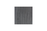 Lodanna Gray King LED Upholstered Panel Bed by Ashley at Eve Furniture