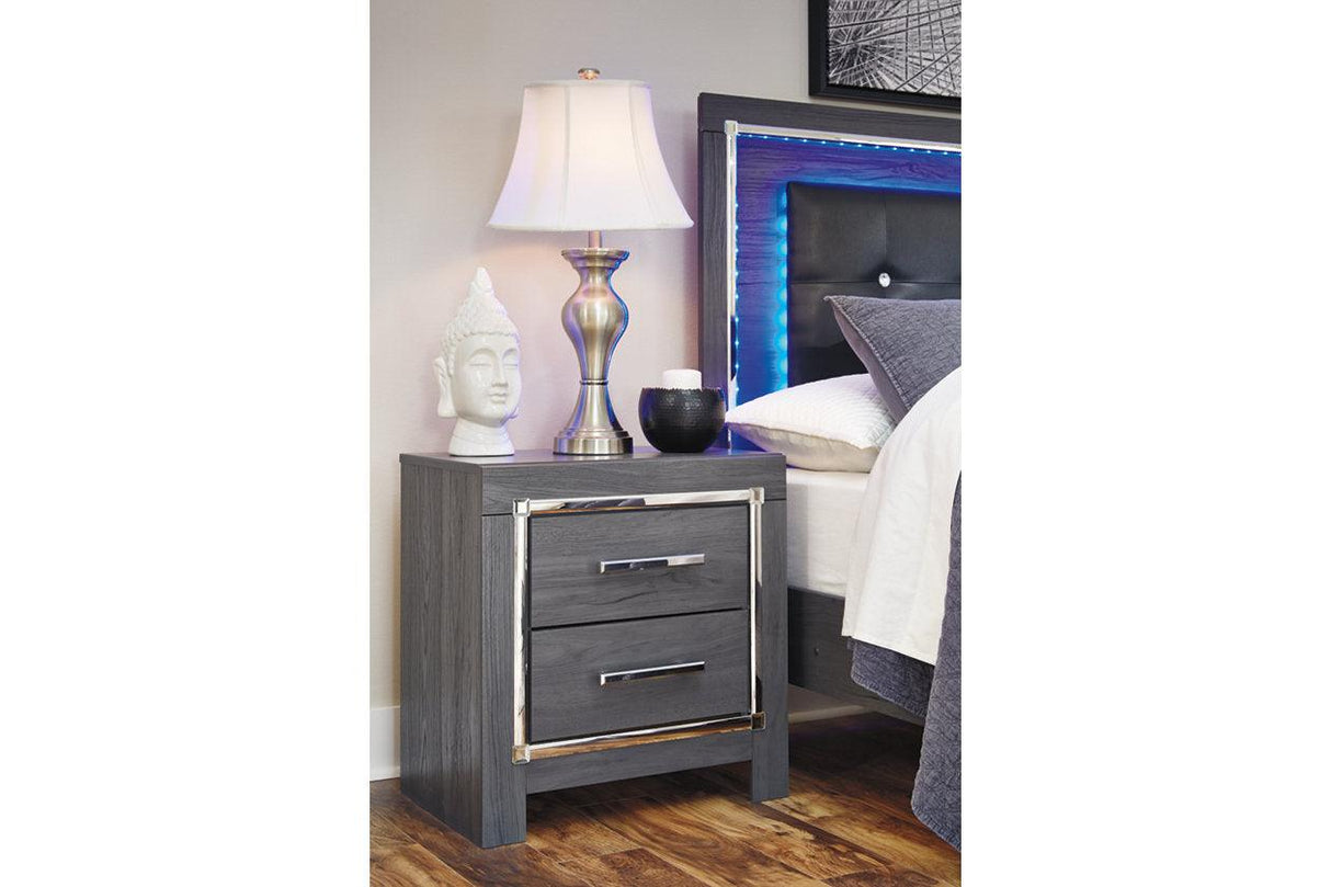 Lodanna Gray Nightstand by Ashley at Eve Furniture