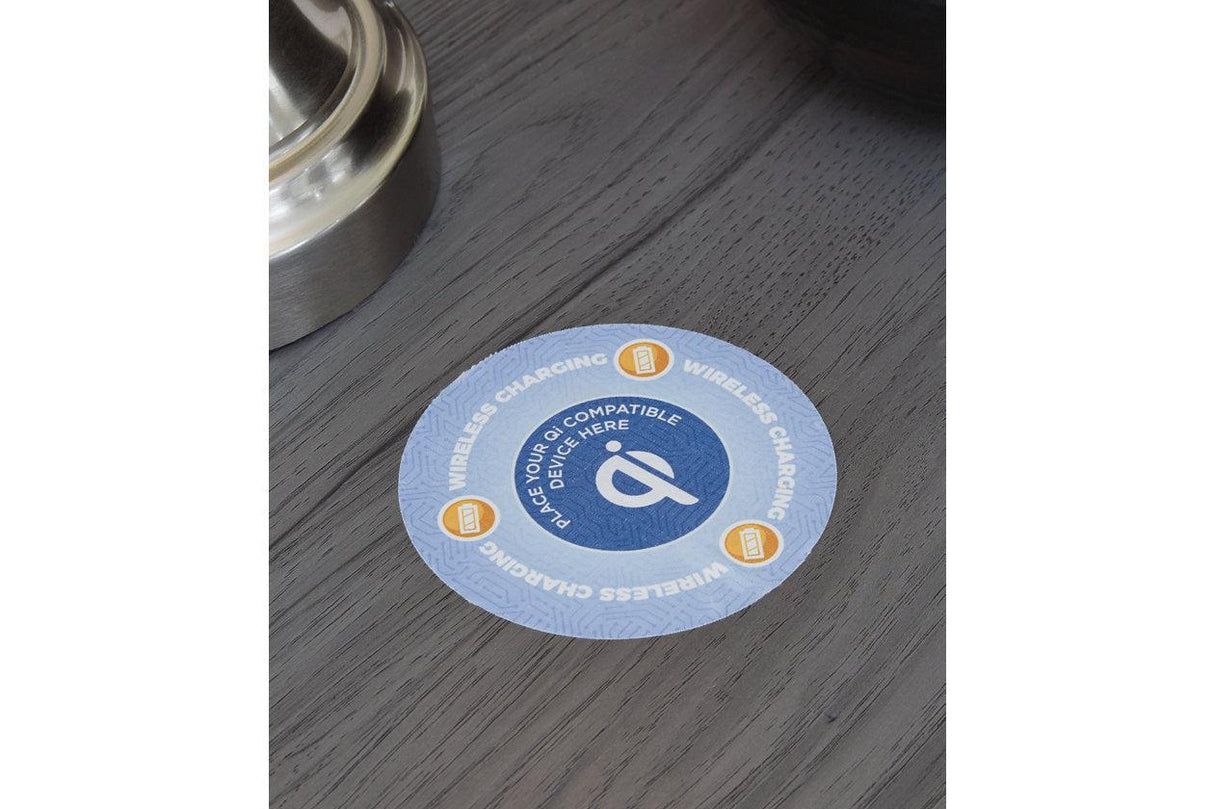 Lodanna Gray Nightstand by Ashley at Eve Furniture