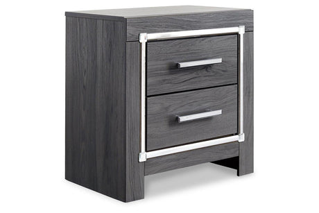 Lodanna Gray Nightstand by Ashley at Eve Furniture
