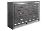 Lodanna Gray Dresser by Ashley at Eve Furniture