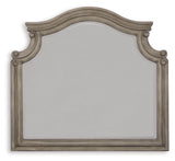 Lodenbay Antique Gray Bedroom Mirror (Mirror Only)