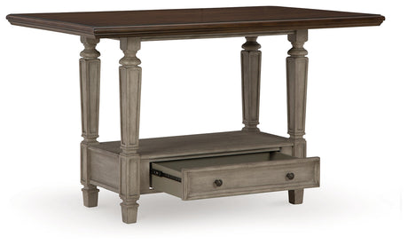 Lodenbay Antique Gray Counter Height Dining Table