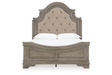 Lodenbay Antique Gray Queen Panel Bed by Ashley at Eve Furniture