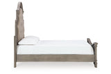 Lodenbay Antique Gray Queen Panel Bed by Ashley at Eve Furniture